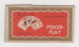 POKER PLAY   RAZOR BLADE - Razor Blades