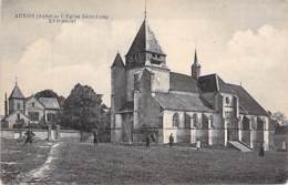 10 - AUXON : L'Eglise Saint Loup - CPA Village (950 Habitants ) - Aube - Other Municipalities