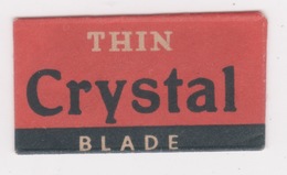 THIN CRYSTAL RAZOR BLADE - Razor Blades