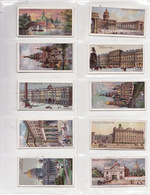 Lot 10 Cigarettes Labels 1910s. Russia Petrograd St. Petersburg. Architecture #2. - Colecciones Y Lotes