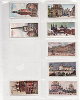 Lot 8 Cigarettes Labels 1910s. Russia Ukraine.Rostov Vilna Reval Riga Perm Solovetski. Architecture #5. - Collections & Lots