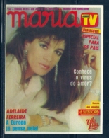 1987 Pocket Calendar Calandrier Calendario Portugal Revista Magazine Review Maria TV Adelaide Ferreira - Grand Format : 1981-90