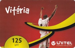 Angola, AO-UNI-REF-?, Unitel 125 UTT, Vitoria, Football, 2 Scans.  Expiry : 2013/12/31 - Angola