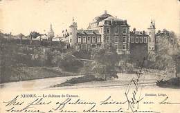 Xhoris - Le Château De Fanson (Dethine, 1906...trou De Punaise Au Centre) - Ferrières