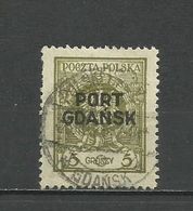 Danzig , Port Gdansk - Mi. Nr. 4 , Used - Port Gdansk