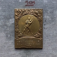 Medal Plaque Plakette PL000118 - Table Tennis (Ping Pong) Hungary National Championships 1925 - Tischtennis