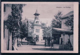 Gingins VD, Le Collège, Lavandière à La Fontaine Couverte (10032) - Gingins