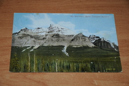 3215-          CANADA, ALBERTA, BANFF, MT. MIRCHTSON - Banff