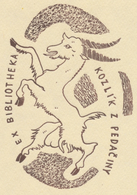 Ex Libris Kozlik Z Pedaciny - K. Vodak - Bookplates