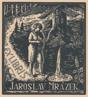 Ex Libris Jaroslav Mrázek - Jaroslav Zdeněk - Bookplates