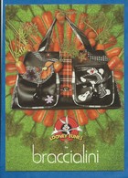 CPM Publicitaire Accessoire De Mode Femme SAC BRACCIALINI - LOT De  2 Cartes Collection 2006/2007 - Mode