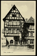 Bretten  -  Marktbrunnen  -  Ansichtskarte Ca.1954    (12622) - Bretten