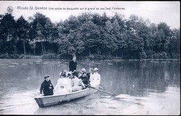 Sint Genesius Rode : Une Partie De Barquette Sur Le Grand Lac Des Sept Fontaines - Rhode-St-Genèse - St-Genesius-Rode