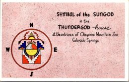 Colorado Colorado Springs Southwestern Indian Art Symbols Thundergod House - Colorado Springs