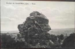 Cpa, Rocher Grand'Mère, Quebec, Rock, écrite, éd Novelty Manufacturing & Art Co,Montréal, Canada - Otros & Sin Clasificación