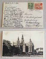 Cartolina Illustrata Da Boras Per St.Marciburg (B) - 27/07/1946 - 1930- ... Coil Stamps II