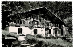 Ref 1352 - Real Photo Postcard - Gasthaus Tannier - Wiler Innertkirchen - Switzerland - Wiler