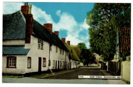 Ref 1352 - Postcard - Houses In High Street - Hemingford Grey - Cambridgeshire - Autres & Non Classés