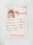 Meximieux Ronge Vins 1977 Menu - Menus