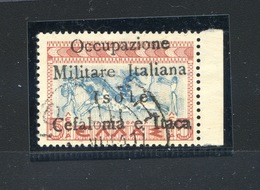OCCUPAZIONI ITALIANE  1941 - ITACA   N°28 USED - Cefalonia & Itaca