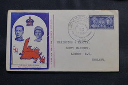TERRE NEUVE - Enveloppe FDC En 1939 - Visite Royale - L 56590 - 1908-1947