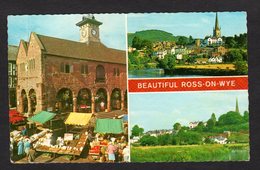 Ecosse - BEAUTIFUL ROSS-ON-WYE - Vues Diverses - Marché Fruits Et Légumes , Les Halles Jour De Marché - Ross & Cromarty