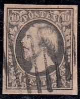 LUSSEMBURGO 1852 CAT. UNIF. N. 1  VFU  SUPERB STAMP EXPERTISED - 1852 Willem III