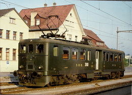 LENZBURG Bahn SBB El. Triebwagen - Lenzburg