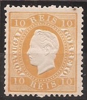 Portugal, 1870/6, # 37 Dent. 12 3/4, MH - Neufs