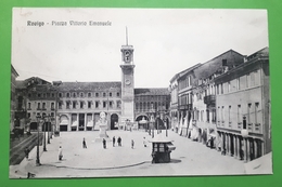 Cartolina - Rovigo - Piazza Vittorio Emanuele - 1924 - Rovigo