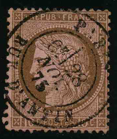 FRANCE - YT 54 - IIIe REPUBLIQUE CERES - TIMBRE OBLITERE - 1871-1875 Ceres