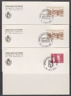 Greenland 1982/1983 Cards Solex '82, Philatelia '82, Basel '83 (46532) - Brieven En Documenten