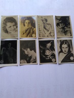 Cigarette Cards Compañia Chilena De Tabacos Bat No Postcards Real Photo 1920-1940 Series B Best Condition - Entertainers