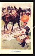 Lawson Wood A Walk Over Horse Picnic Bear Bottle Pie  - Postcard Artist Signed Artiste Carte Postale Signée W5-1370 - Wood, Lawson