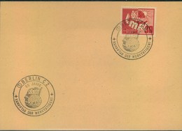 1950, 30 Pfg. "1. Mai" Auf FDC Mit SSt "(1)BERLIN C 2" - Brieven En Documenten