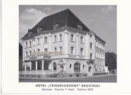 HOTEL "FRIEDRICHSHOF" BRUCHSAL - Bruchsal