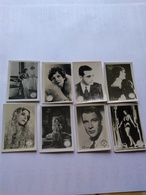 Cigarette Cards Compañia Chilena De Tabacos Bat No Postcards Real Photo 1920-1940 Series F Best Condition - Entertainers