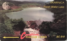 DOMINIQUE - Phonecard  - Cable § Wireless  - Fresh Water Lake - EC $ 10 - Dominica