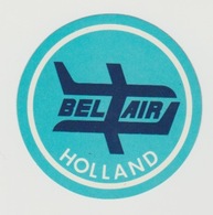 Airplane-vliegtuig-luchthaven Sticker Bel Air Holland - Adesivi