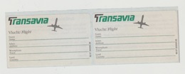 Airplane-vliegtuig-luchthaven Sticker Transavia - Aufkleber