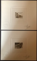 Epreuve  Artiste / Die Proof / Artist Proof Abbaye Royaumont Val D Oise  4392 Année 2009  Rare - Epreuves D'artistes