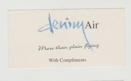 Airplane-vliegtuig-luchthaven Sticker Denim Air - Pegatinas