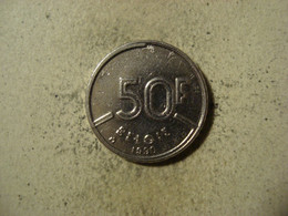 MONNAIE BELGIQUE 50 FRANCS 1990 ( En Néerlandais ) - 50 Francs