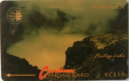 DOMINIQUE - Phonecard  - Cable § Wireless  - Boiling Lake  -  EC $ 10 - Dominique