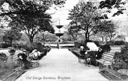 Carte 1910 OLD STEINE GARDENS / BRIGHTON (nourrice , Landau) - Brighton