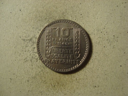 MONNAIE FRANCE 10 FRANCS 1946 TURIN ( Rameaux Courts ) - 10 Francs