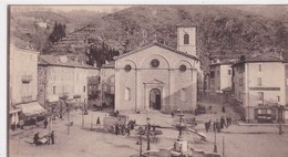 07 / LE CHEYLARD / LA PLACE ET L EGLISE / JOLIE CARTE ANIMEE - Le Cheylard