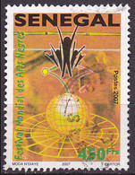 Timbre Oblitéré N° 1821(Yvert) Sénégal 2010 - Festival Mondial Des Arts Nègres - Senegal (1960-...)