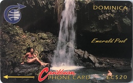 DOMINIQUE  -  Phonecard  -  Cable § Wireless  - Emerald Pool  -  EC $ 20 - Dominica