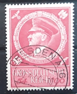 Deutsches III Reich Allemagne 1944 , 55 E Anniversaire D' HITLER  Yvert 804 , Obl  , DRESDEN ,TTB - Used Stamps